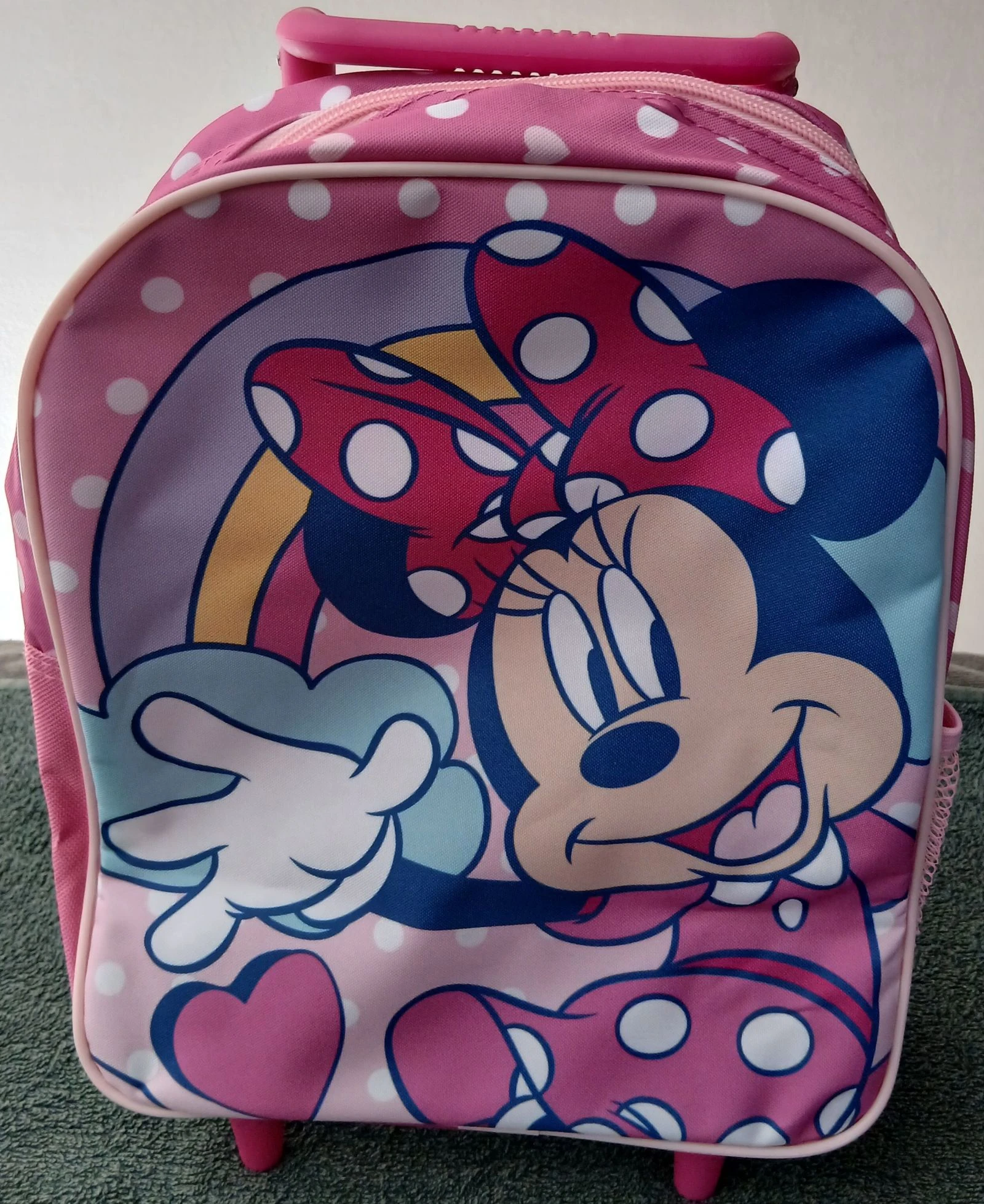 Sac à roulettes Minnie rose 